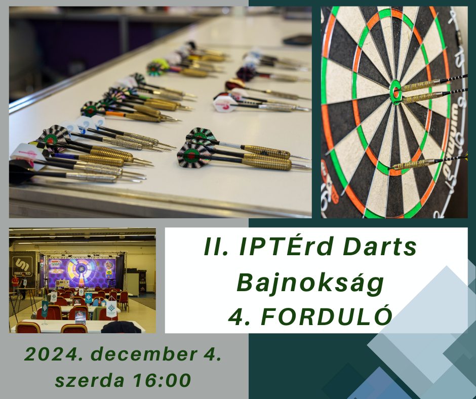 II. IPTÉrd Darts Bajnokság 4. forduló